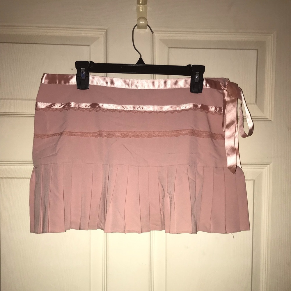Pink Mini Skirt